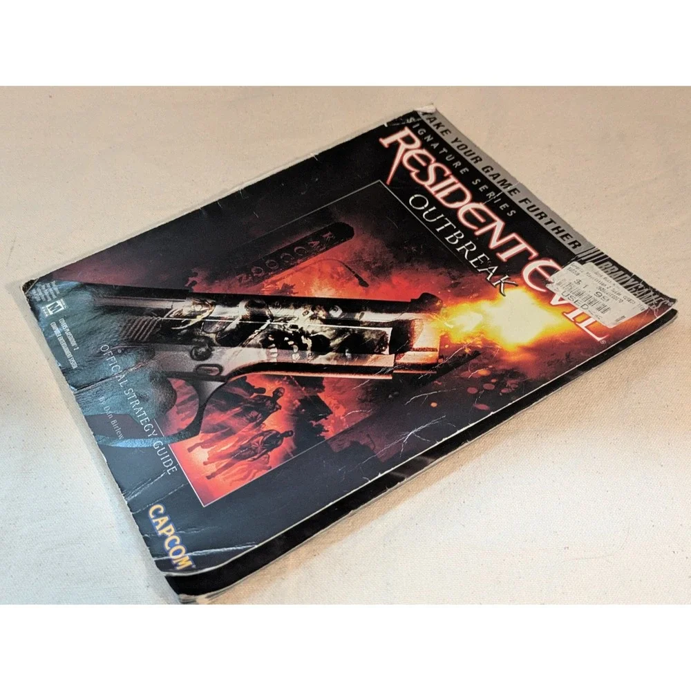 Resident Evil Outbreak PS2 Strategy Guide BradyGames Signature Series Dan Birlew